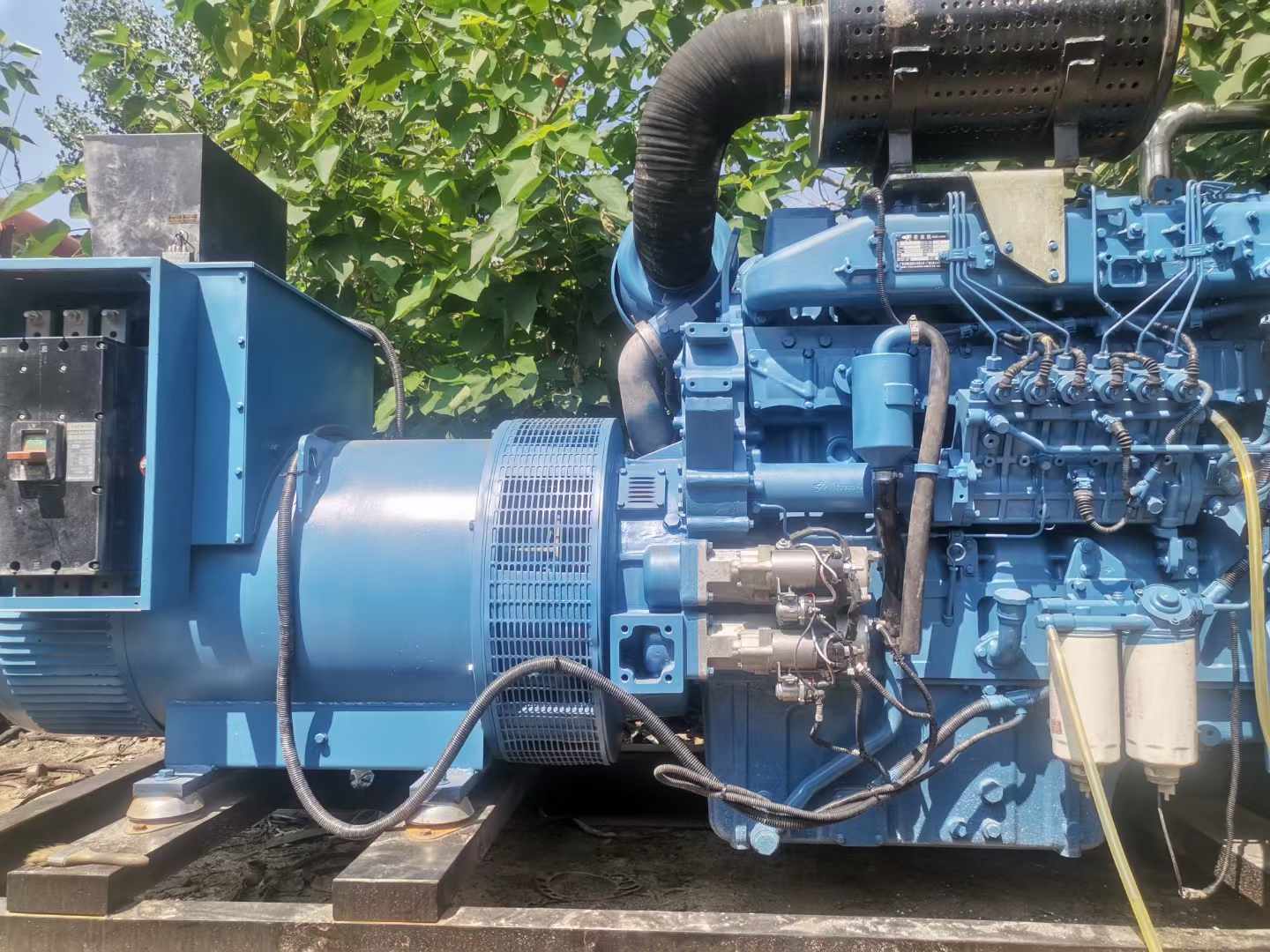 沐川详细说明降低 800kW 柴油发电机输出电流波动的方法